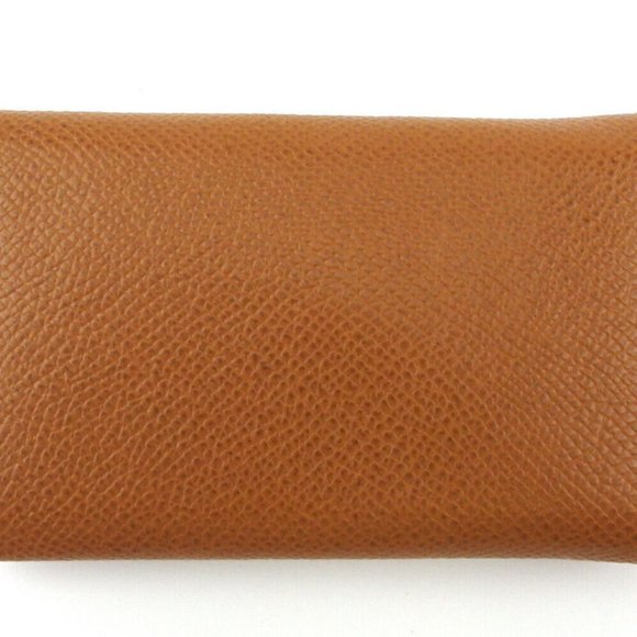 AUTH BVLGARI Key Case Logo button leather - Picture 8 of 8